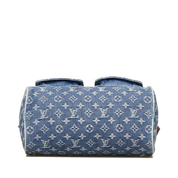 Pre-Loved Louis Vuitton Monogram Denim Neo Speedy 30 - Picture 4 of 12